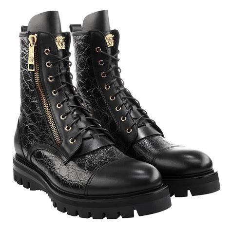 versace men's boots